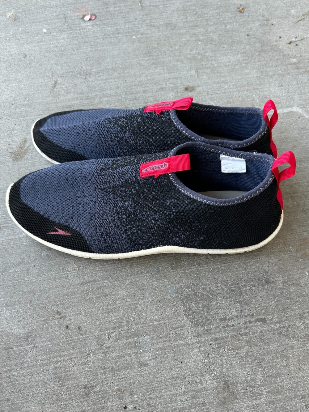Speedo Blue and Red  Slip-On‎ Water Shoes